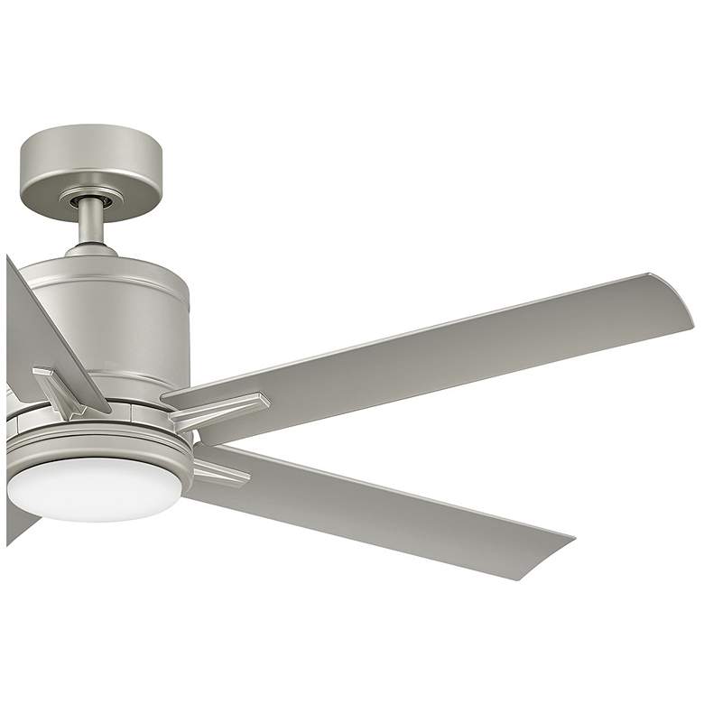 Image 3 52" Hinkley Vail Brushed Nickel LED Smart Ceiling Fan more views