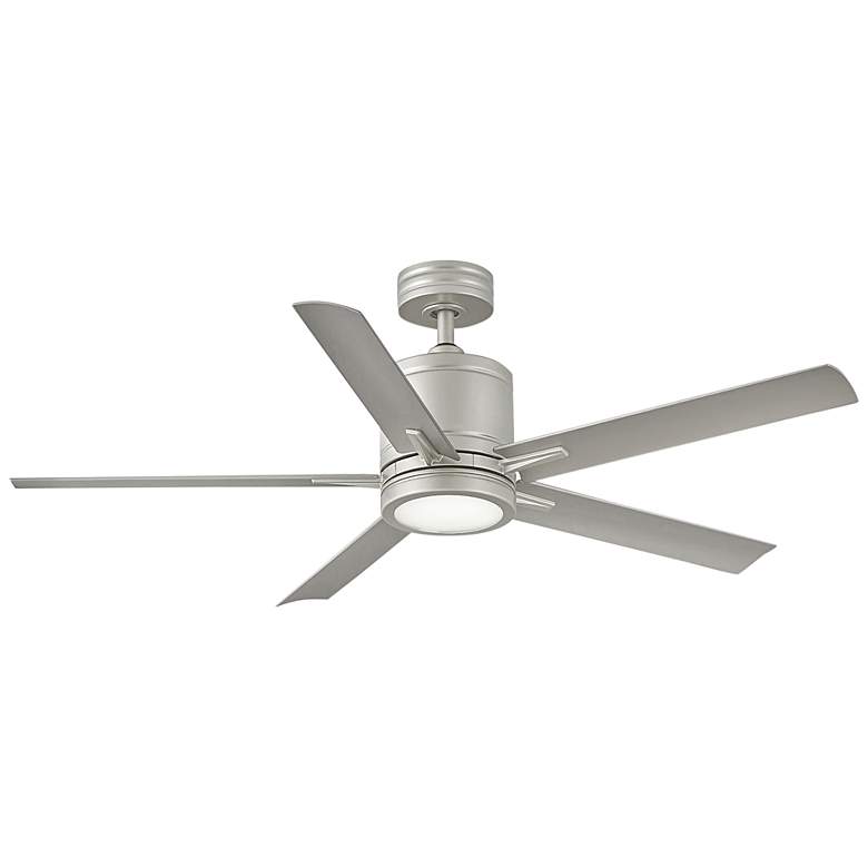 Image 3 52" Hinkley Vail Brushed Nickel Smart LED Outdoor Ceiling Fan