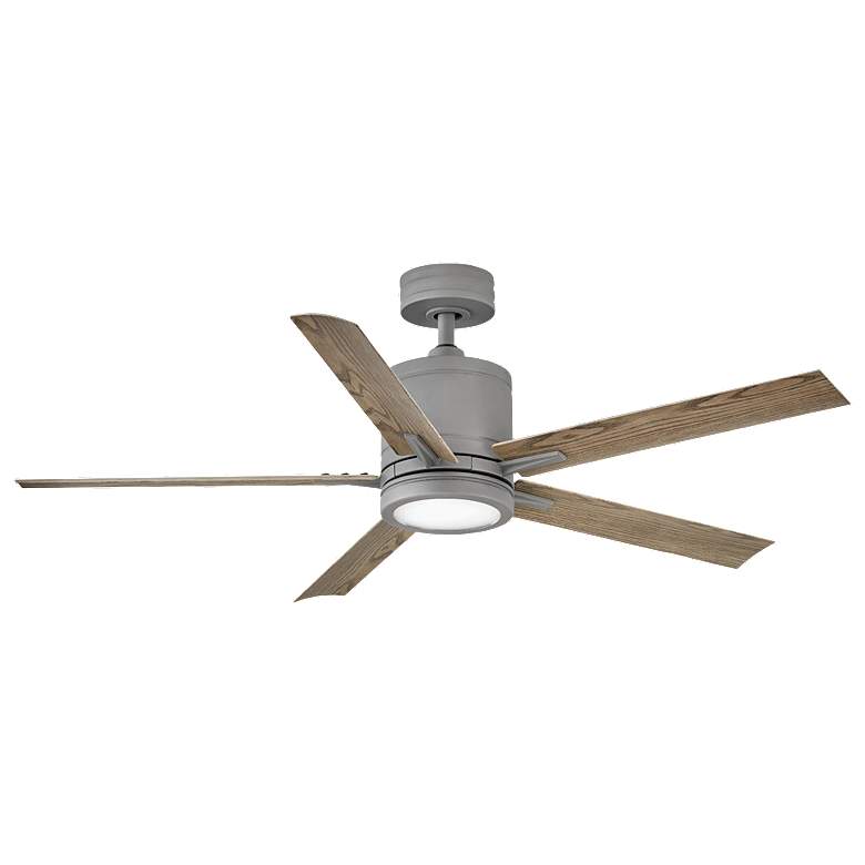 Image 1 52 inch Hinkley Vail Graphite Smart LED Outdoor Ceiling Fan