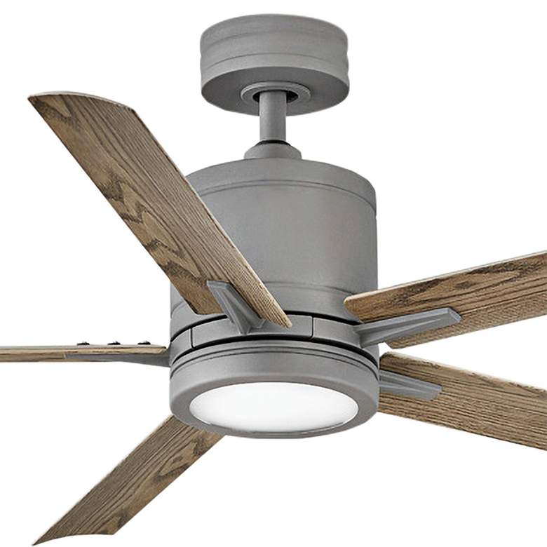 Image 2 52" Hinkley Vail Graphite Smart LED Outdoor Ceiling Fan more views
