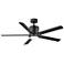 52" Hinkley Vail Matte Black LED Smart Ceiling Fan