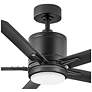 2_52" Hinkley Vail Matte Black LED Smart Ceiling Fan more views