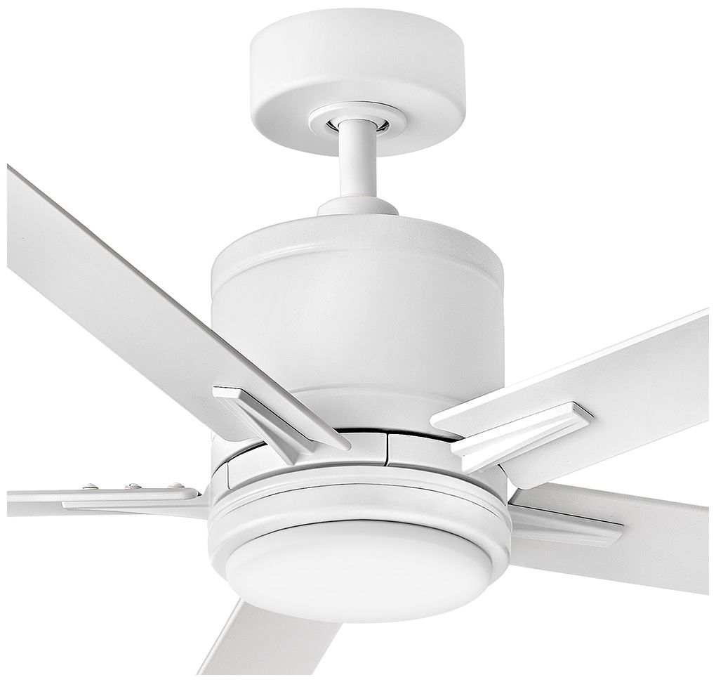 Image 2 52" Hinkley Vail Matte White LED Smart Ceiling Fan more views