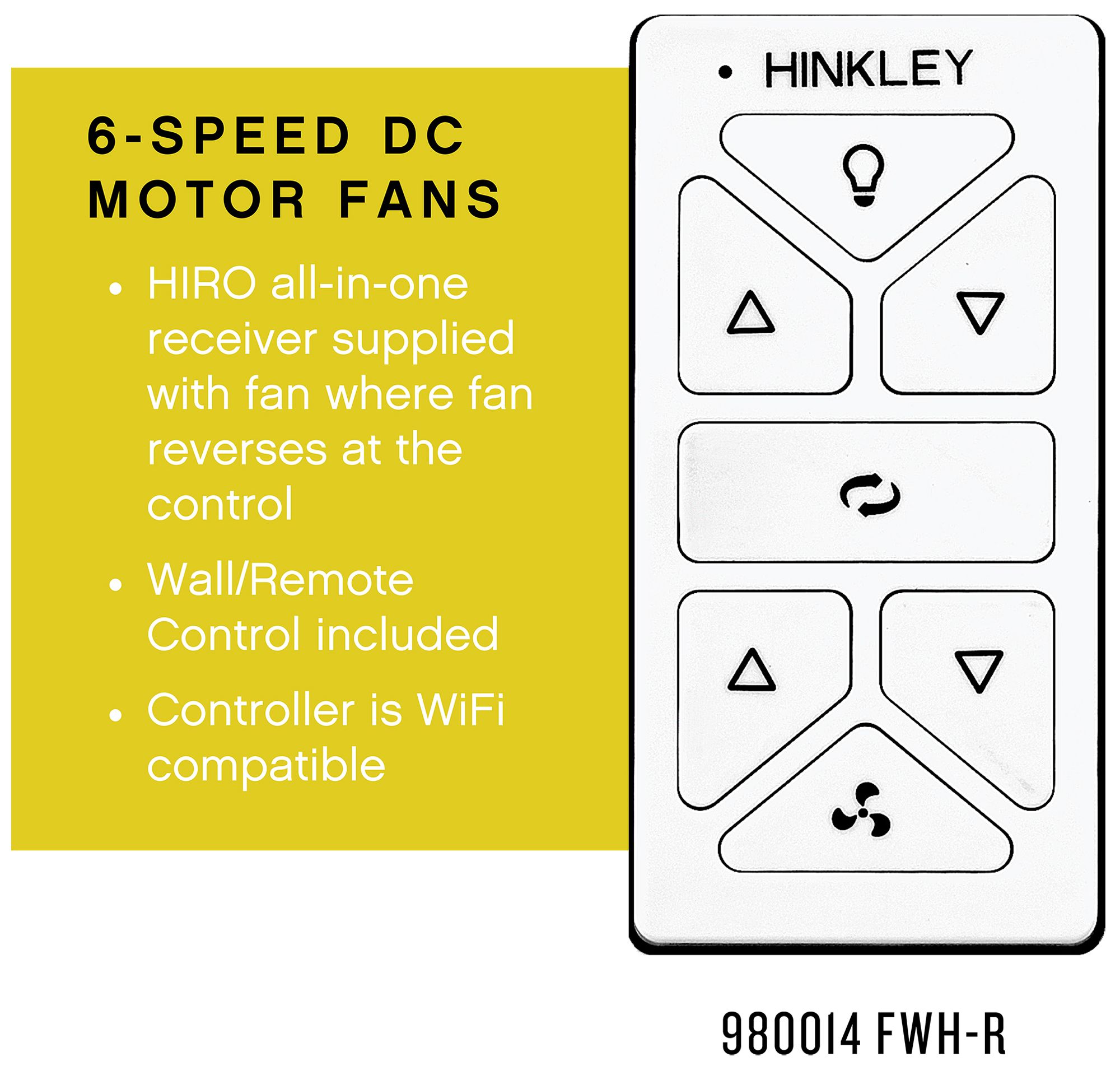 Image 4 52" Hinkley Vail Matte White LED Smart Ceiling Fan more views
