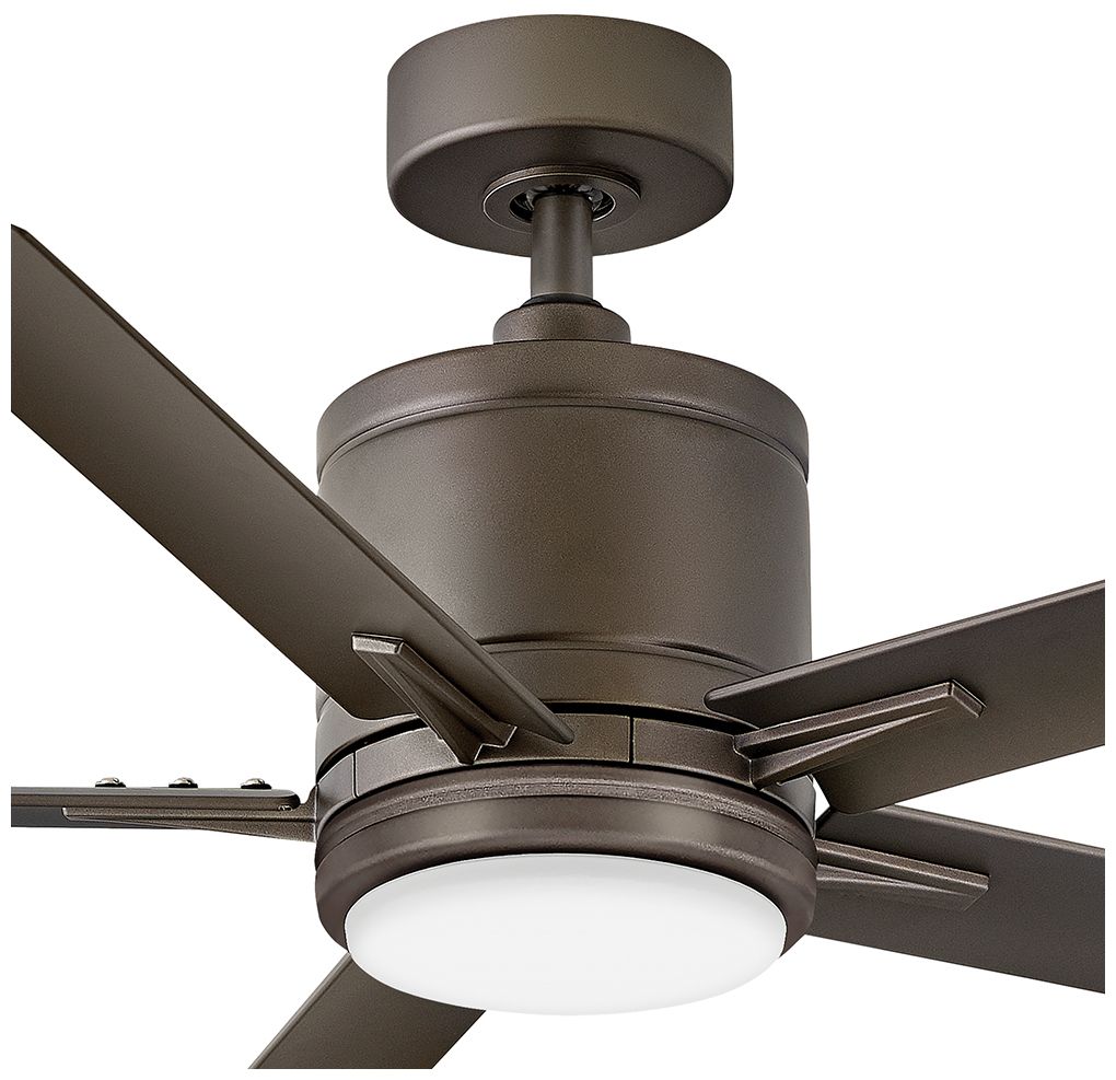Image 2 52" Hinkley Vail Metallic Matte Bronze LED Ceiling Fan more views