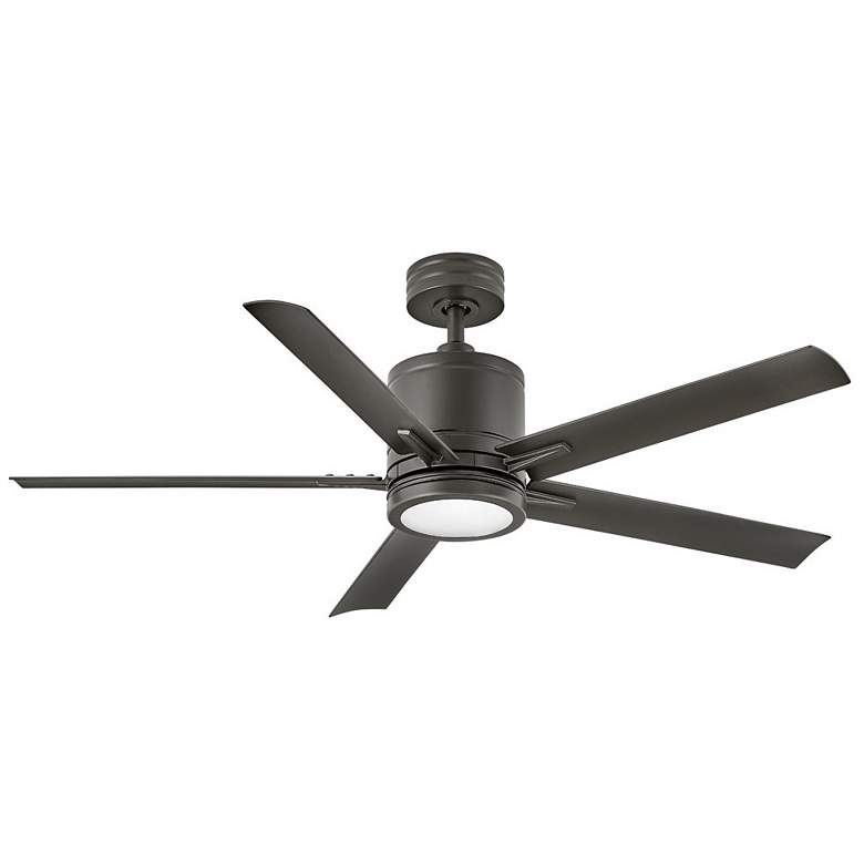 Image 2 52" Hinkley Vail Metallic Matte Bronze Smart LED Outdoor Ceiling Fan