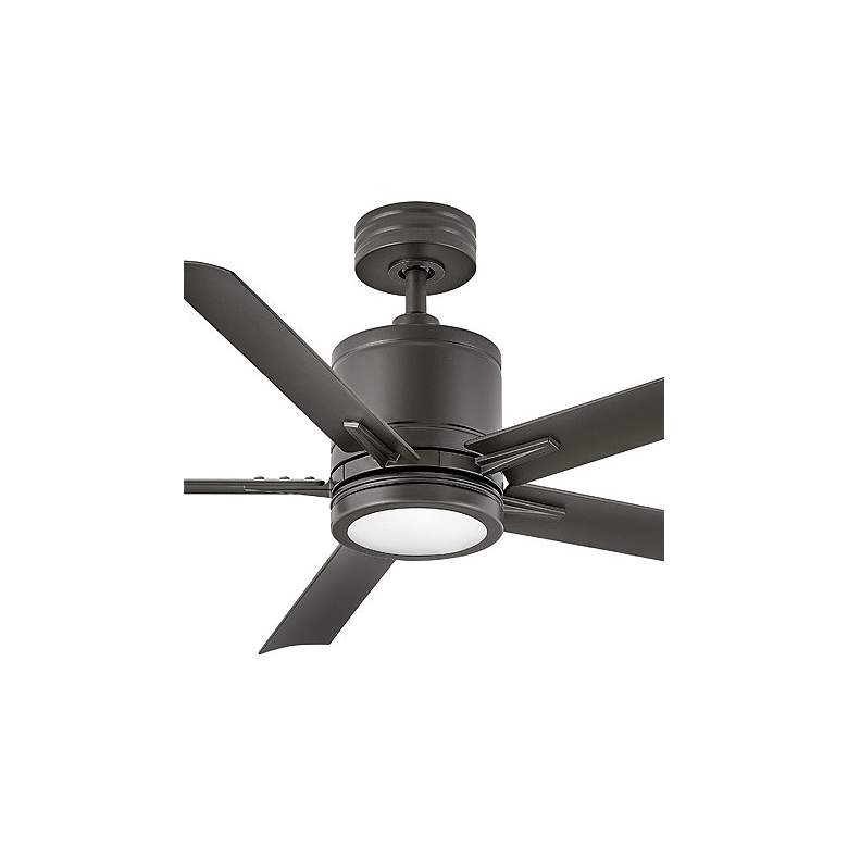 Image 3 52" Hinkley Vail Metallic Matte Bronze Smart LED Outdoor Ceiling Fan more views