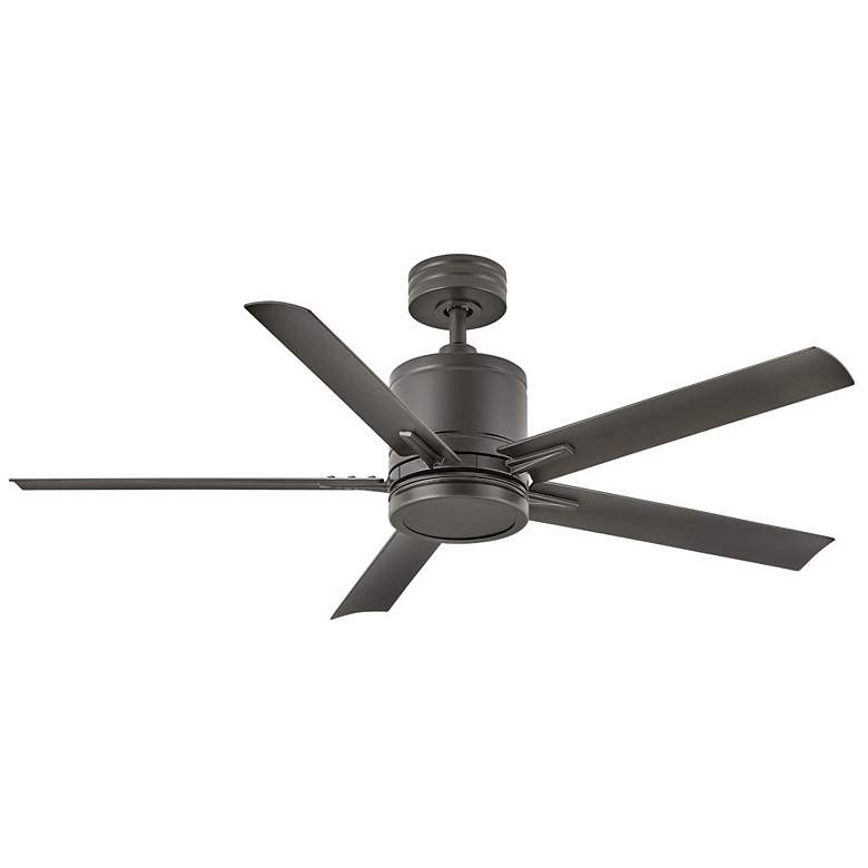 Image 5 52" Hinkley Vail Metallic Matte Bronze Smart LED Outdoor Ceiling Fan more views