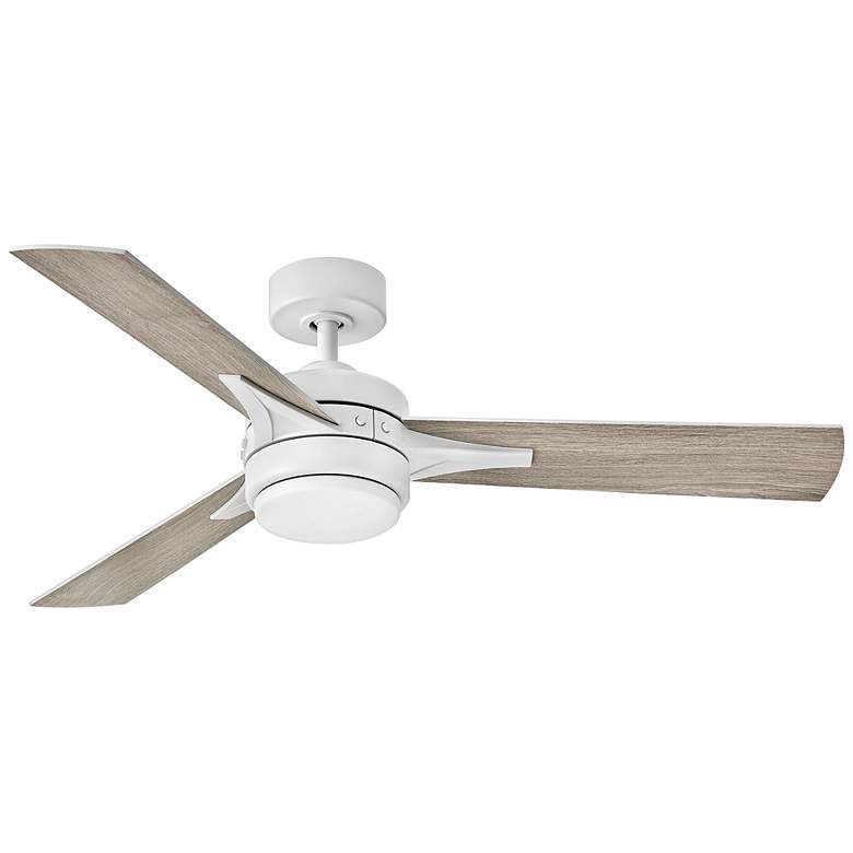 Image 3 52" Hinkley Ventus Matte White LED Ceiling Fan with Remote more views