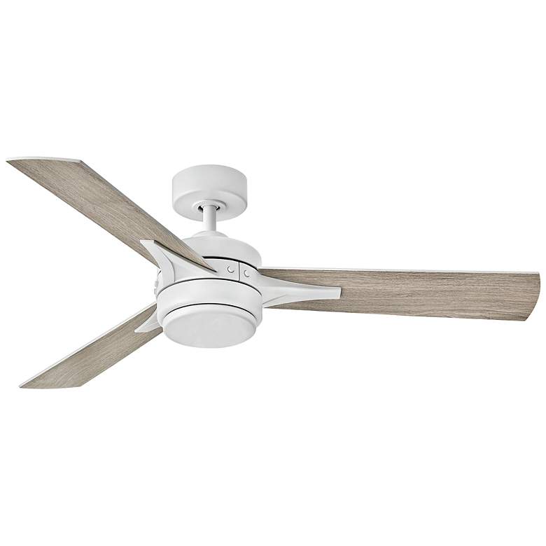 Image 5 52" Hinkley Ventus Matte White LED Ceiling Fan with Remote more views