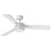 52" Hinkley Ventus Matte White LED Ceiling Fan