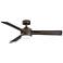 52" Hinkley Ventus Metallic Bronze LED Smart Ceiling Fan