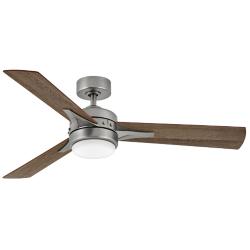 52&quot; Hinkley Ventus Pewter LED Ceiling Fan with Remote
