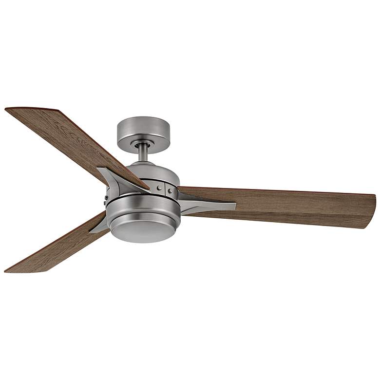 Image 4 52" Hinkley Ventus Pewter LED Ceiling Fan with Remote more views