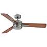 6_52" Hinkley Ventus Pewter LED Ceiling Fan with Remote more views