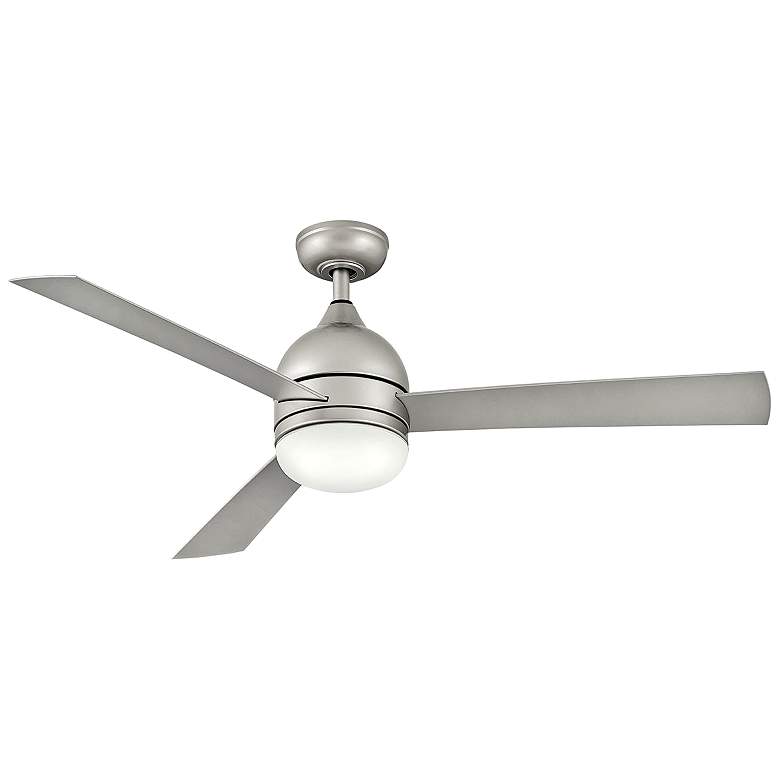 Image 2 52 inch Hinkley Verge Brushed Nickel Wet Rated LED Ceiling Fan