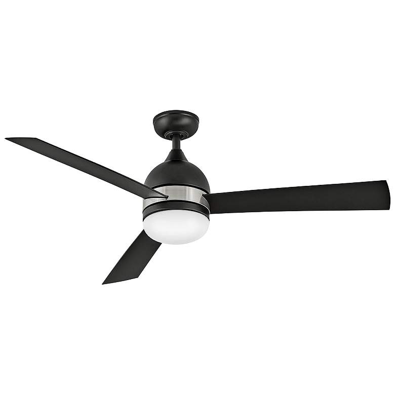 Image 2 52" Hinkley Verge Matte Black Wet Rated LED Ceiling Fan