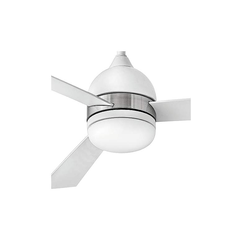 Image 3 52 inch Hinkley Verge Matte White Wet Rated LED Ceiling Fan more views