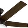 Thumbnail2 of 52" Hunter Anslee LED Bronze Ceiling Fan with Pull Chain more views