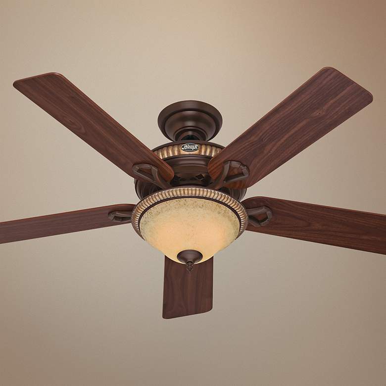 Image 1 52 inch Hunter Aventine Cocoa Ceiling Fan