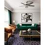 4_52" Hunter Bennett 3-Light LED Brushed Nickel Ceiling Fan with Remote more views
