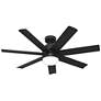 2_52" Hunter Brazos Matte Black LED Ceiling Fan