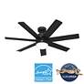 3_52" Hunter Brazos Matte Black LED Ceiling Fan more views