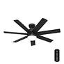 4_52" Hunter Brazos Matte Black LED Ceiling Fan more views