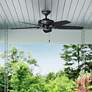 5_52" Hunter Builder Elite Matte Black Ceiling Fan more views