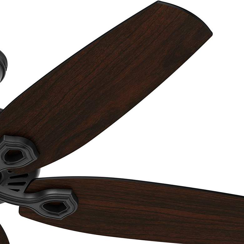 Image 6 52" Hunter Builder Indoor-Outdoor 5-Blade Matte Black Ceiling Fan more views