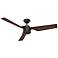 52" Hunter Cabo Frio New Bronze Damp Rated Fan with Wall Control