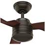 4_52" Hunter Cabo Frio New Bronze Damp Rated Fan with Wall Control more views