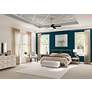 3_52" Hunter Claudette Indoor Modern Brass LED Ceiling Fan more views