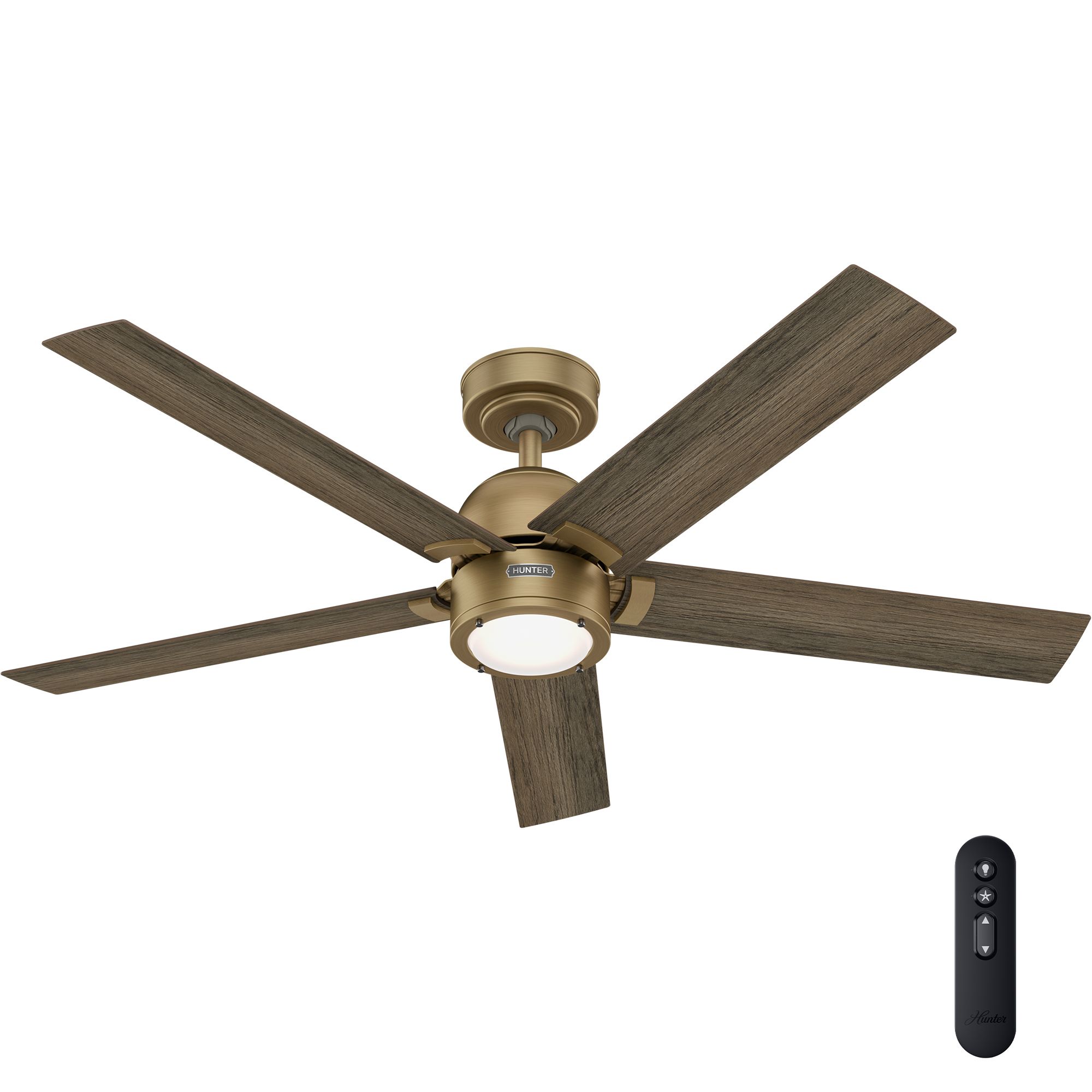 Image 4 52" Hunter Erling Luxe Gold LED Ceiling Fan more views