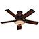 52" Hunter Italian Countryside Cocoa LED Pull Chain Ceiling Fan