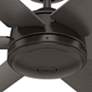52" Hunter Jetty Bronze WeatherMax Outdoor Fan with Wall Control