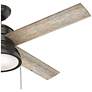 2_52" Hunter Loki LED Noble Bronze Ceiling Fan with Pull Chains more views