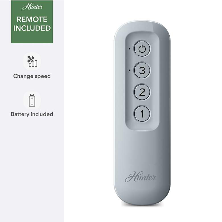 Image 7 52" Hunter Mazzini Matte Black Ceiling Fan more views