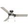 52" Hunter Mesquite Matte Silver LED Pull Chain Ceiling Fan