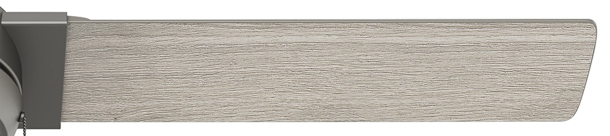 Image 4 52" Hunter Mesquite Matte Silver LED Pull Chain Ceiling Fan more views