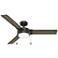 52" Hunter Mesquite Noble Bronze LED Pull Chain Ceiling Fan