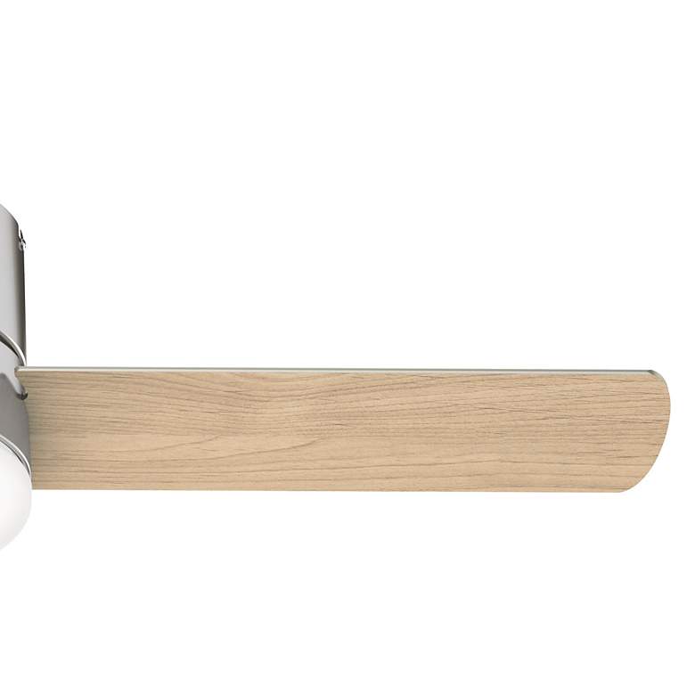 Image 7 52" Hunter Minimus Brushed Nickel LED Ceiling Fan with Remote more views