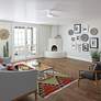 6_52" Hunter Minimus Fresh White 3-Blade LED Ceiling Fan with Remote more views