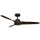 52" Hunter Mosley Premier Bronze Damp Rated Ceiling Fan and Wall Contr