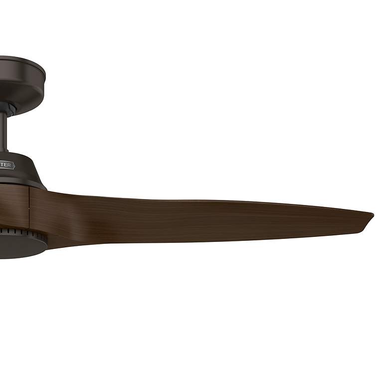 Image 3 52" Hunter Mosley Premier Bronze Damp Rated Ceiling Fan and Wall Contr more views