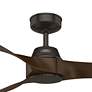 4_52" Hunter Mosley Premier Bronze Damp Rated Ceiling Fan and Wall Contr more views