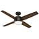 52" Hunter Oceana Noble Bronze WeatherMax LED Fan with Wall Control