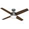 52" Hunter Oceana Silver WeatherMax Wet Rated Fan with Wall Control