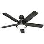 2_52" Hunter Seawall Noble Bronze Outdoor LED Ceiling Fan