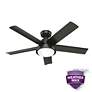 3_52" Hunter Seawall Noble Bronze Outdoor LED Ceiling Fan more views